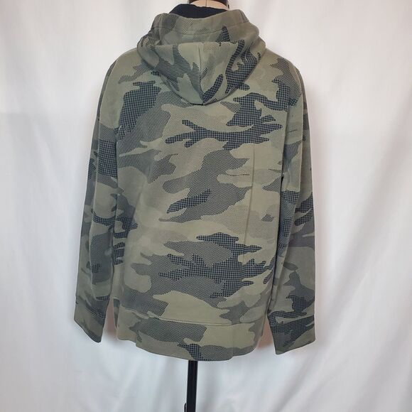Hollister California Men’s Pullover Hoodie Medium Camouflage Cotton Blend - Picture 7 of 12